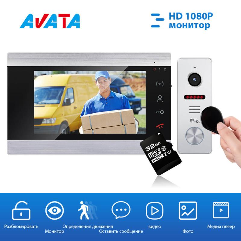 Video Doorphone Intercoms for the Apartment 1080P Monitor and IR Doorbell Support Sleep Mode Motion Detect and Media Player
Video Doorphone Intercoms for the Apartment 1080P Monitor and IR Doorbell Support Sleep Mode Motion Detect and Media Player