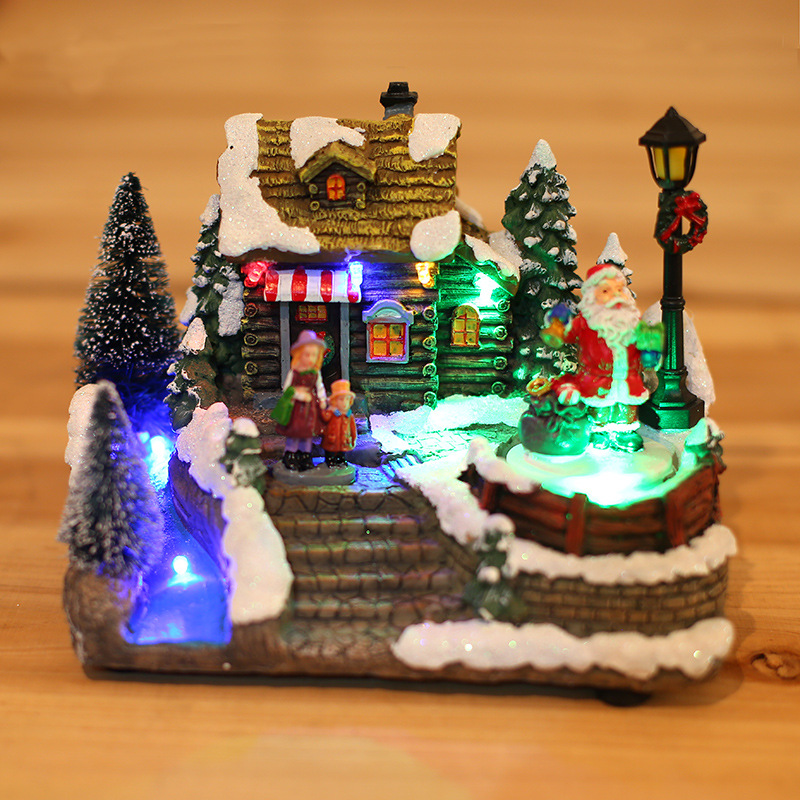 Music Glow Christmas Village House Scene 1 Rolling Figurines With Led Light And Music Battery Operated And USB
Music Glow Christmas Village House Scene 1 Rolling Figurines With Led Light And Music Battery Operated And USB
