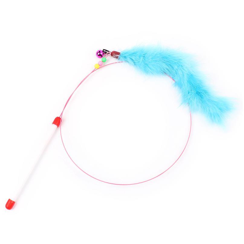 1pc Steel Wire Cat Toy Feather Wand Toys For Cats Kitten Pet Interactive Feather Toy Cat Stick Teaser Pet qylgMk
1pc Steel Wire Cat Toy Feather Wand Toys For Cats Kitten Pet Interactive Feather Toy Cat Stick Teaser Pet qylgMk