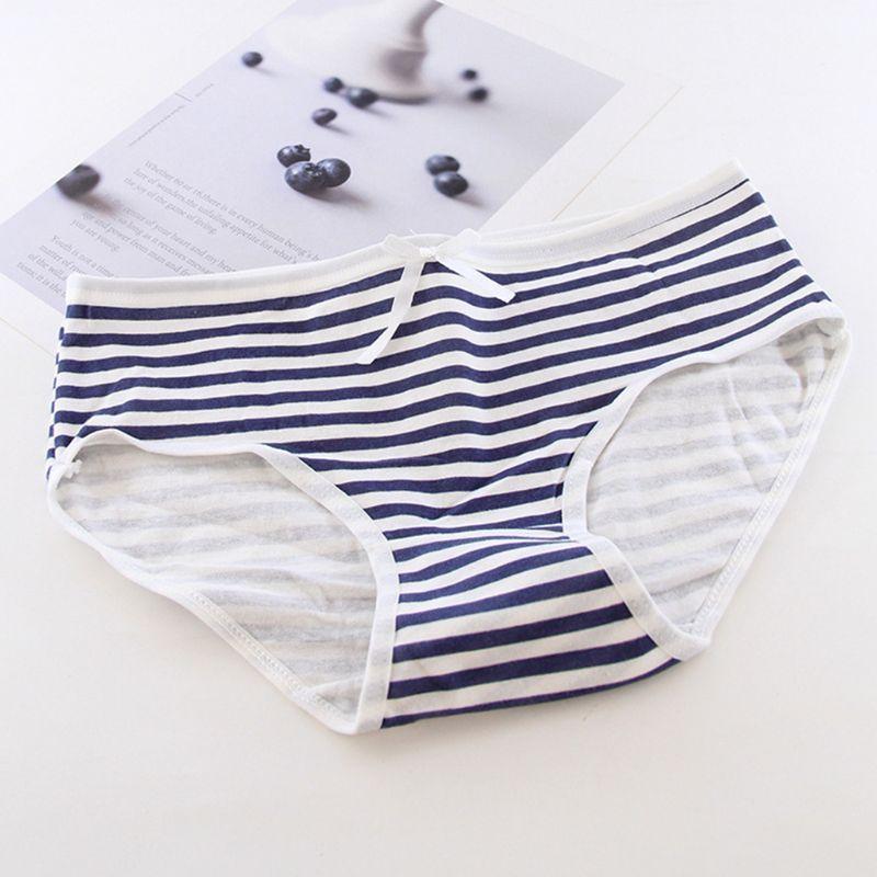 Women Girl Low Waist Bowknot Bandage Stripe Underwear Cotton Blend Pantie Briefs X3UE1, As pic
Women Girl Low Waist Bowknot Bandage Stripe Underwear Cotton Blend Pantie Briefs X3UE1, As pic
