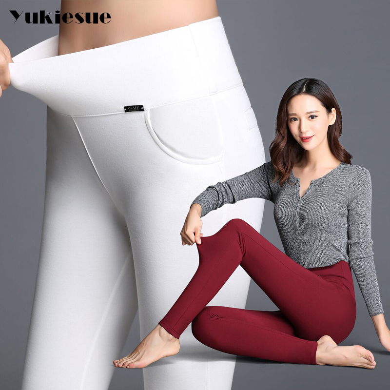 High quality pencil pants capris women summer style high waist elastic skinny pants female trousers woman pantalon femme LJ201130