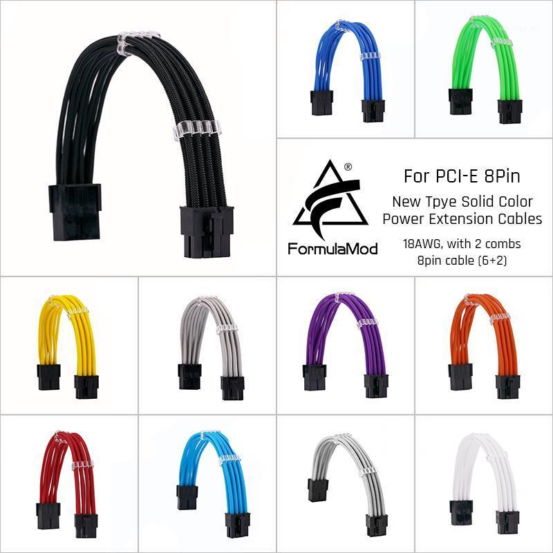 FormulaMod Fm-NP8P PCI-E 8Pin(6+2) Power Extension Cable For Motherboard/GPU 8 Pin 18AWG Solid Color Cables With Cable Comb1
FormulaMod Fm-NP8P PCI-E 8Pin(6+2) Power Extension Cable For Motherboard/GPU 8 Pin 18AWG Solid Color Cables With Cable Comb1