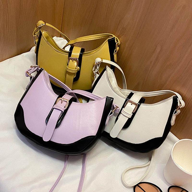 Luxury Designer Women Shoulder Bag Lady Fashion Solid Underarm Leather Bag Casual Messenger Handbag Female Purple Half Moon Bags
Luxury Designer Women Shoulder Bag Lady Fashion Solid Underarm Leather Bag Casual Messenger Handbag Female Purple Half Moon Bags