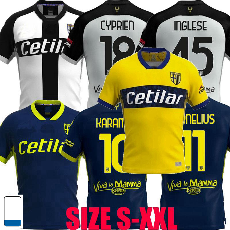 2020 2021 Parma Calcio Soccer Jerseys Cornelius Grassi INGLESE Gagliolo GERVINHO Karamoh 20 21 football shirt S-2XL, Home+patch
2020 2021 Parma Calcio Soccer Jerseys Cornelius Grassi INGLESE Gagliolo GERVINHO Karamoh 20 21 football shirt S-2XL, Home+patch