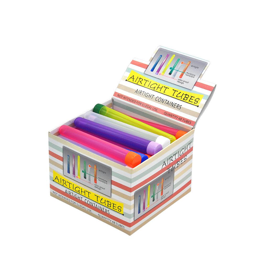 135mm Plastic Tube Doob Vial Waterproof Airtight Pill box Cigarette Storage Cones Rolling paper tube Airtight Packaging
135mm Plastic Tube Doob Vial Waterproof Airtight Pill box Cigarette Storage Cones Rolling paper tube Airtight Packaging