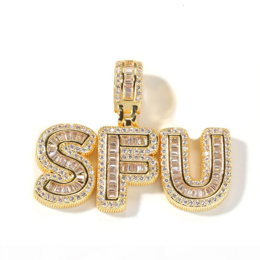 A-Z Custom Mini Baguette Letters Pendant Necklace With Name Men Zircon Commission Gift Hip Hop Jewelry, Silver
A-Z Custom Mini Baguette Letters Pendant Necklace With Name Men Zircon Commission Gift Hip Hop Jewelry, Silver