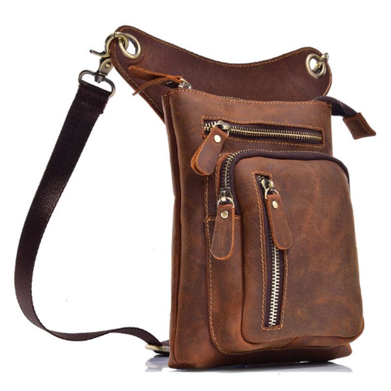 Men Cow Leather Thigh Drop Leg Bag Men Motorcycle Hip Belt Fanny Pack Waist Bags Genuine Leather Messenger Bag New, Brown
Men Cow Leather Thigh Drop Leg Bag Men Motorcycle Hip Belt Fanny Pack Waist Bags Genuine Leather Messenger Bag New, Brown