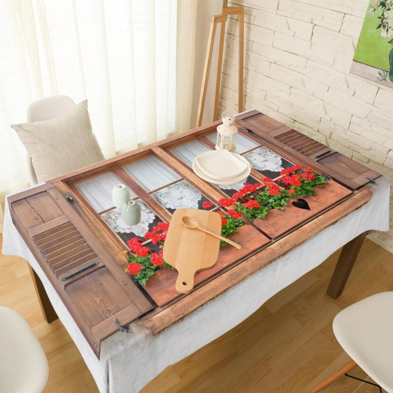Window Red Flowers Vintage Style Tablecloth Linen Cotton Table Cloth Spandex Elastic Dining Chair Slipcover Kitchen Table Cover, As pic
Window Red Flowers Vintage Style Tablecloth Linen Cotton Table Cloth Spandex Elastic Dining Chair Slipcover Kitchen Table Cover, As pic