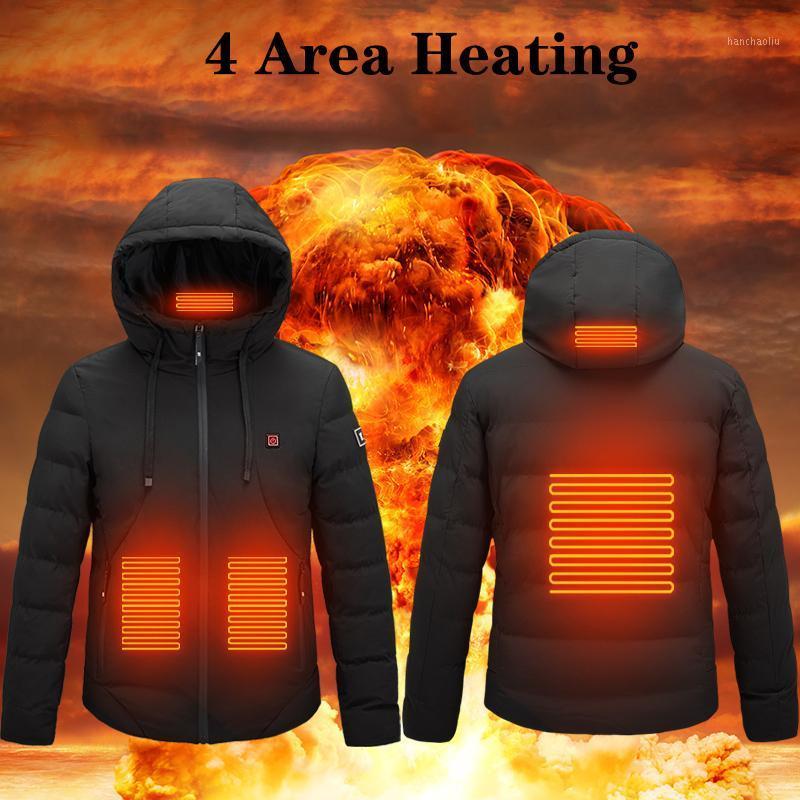 New 2/4 Area Heated Jacket Fashion Men Women Intelligent USB Electric Heating Thermal Warm Clothes Feather Winter Heated Vest1, 2 area black vest
New 2/4 Area Heated Jacket Fashion Men Women Intelligent USB Electric Heating Thermal Warm Clothes Feather Winter Heated Vest1, 2 area black vest