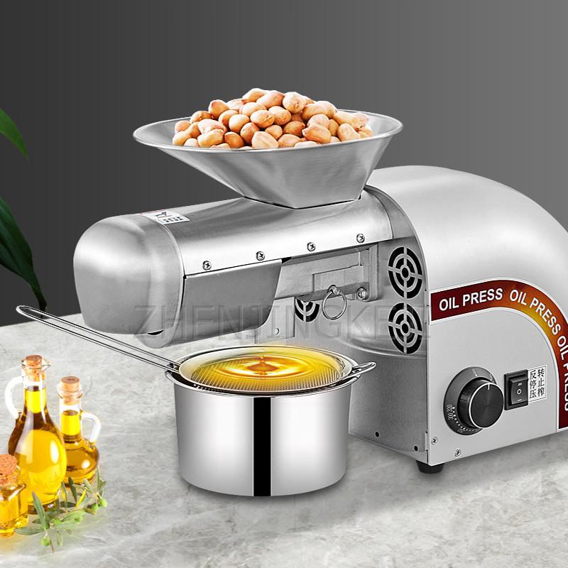 220V/110V Automatic Small Oil Press Sesame Peanut Walnut Home Kitchen Appliance Commercial Stainless Steel Squeeze Oil Machine
220V/110V Automatic Small Oil Press Sesame Peanut Walnut Home Kitchen Appliance Commercial Stainless Steel Squeeze Oil Machine