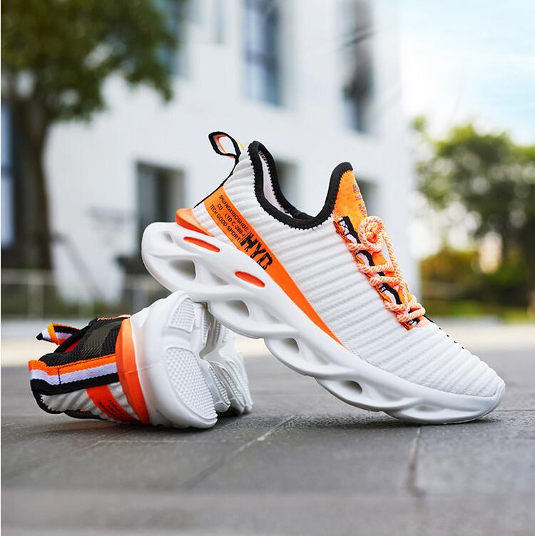 sport shoes men sneakers zapatillas hip hop casual air mesh shoes STREETWEAR college HYD 662 201217 - view 3