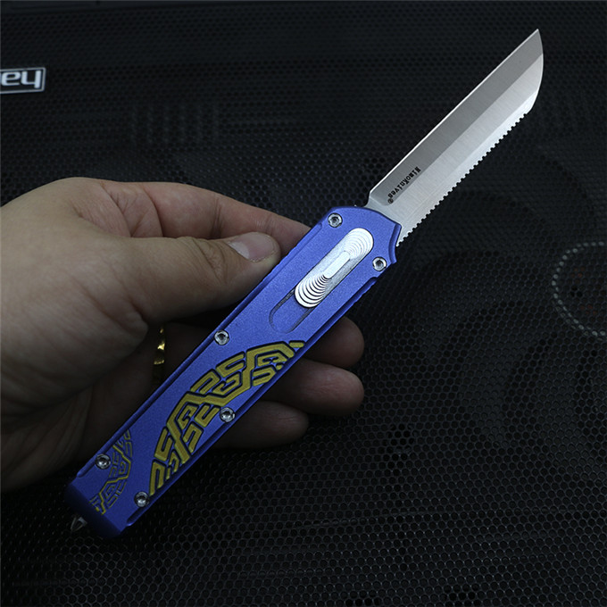 SLM Slenderman automatic knife EDC pocket outdoor camping auto knife T6-6061 handle tactical survival knife UT88 85 BM3310 3400 3300 4600
SLM Slenderman automatic knife EDC pocket outdoor camping auto knife T6-6061 handle tactical survival knife UT88 85 BM3310 3400 3300 4600