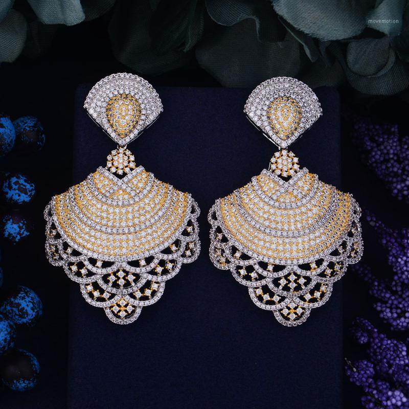GODKI 57mm New Arrival Luxury Trendy Lace Flower Design Full Mirco Cubic Naija Wedding Earring Fashion Jewelry1
GODKI 57mm New Arrival Luxury Trendy Lace Flower Design Full Mirco Cubic Naija Wedding Earring Fashion Jewelry1
