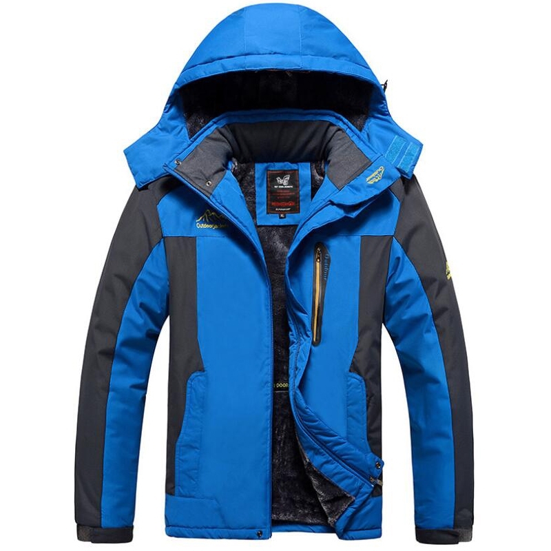 Winter Outdoors Jackets Plus Size 5XL 6XL 7XL 8XL 9XL Thicken Fleece Warm Coats Men Outwear Waterproof Windproof Hooded Jacket 201218