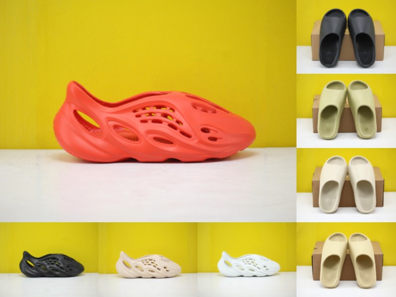 New Kanye West Foam Runner Mens Sandals Slipper Summer Beach flip flop Black White Slide Desert Bone Designer Casual Sandals Loafer 36-45
New Kanye West Foam Runner Mens Sandals Slipper Summer Beach flip flop Black White Slide Desert Bone Designer Casual Sandals Loafer 36-45