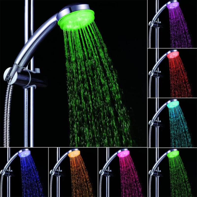 New Qualified Colorful Head Home Bathroom 7 Colors Changing LED Shower Faucet Water Glow Light D36Au22
New Qualified Colorful Head Home Bathroom 7 Colors Changing LED Shower Faucet Water Glow Light D36Au22