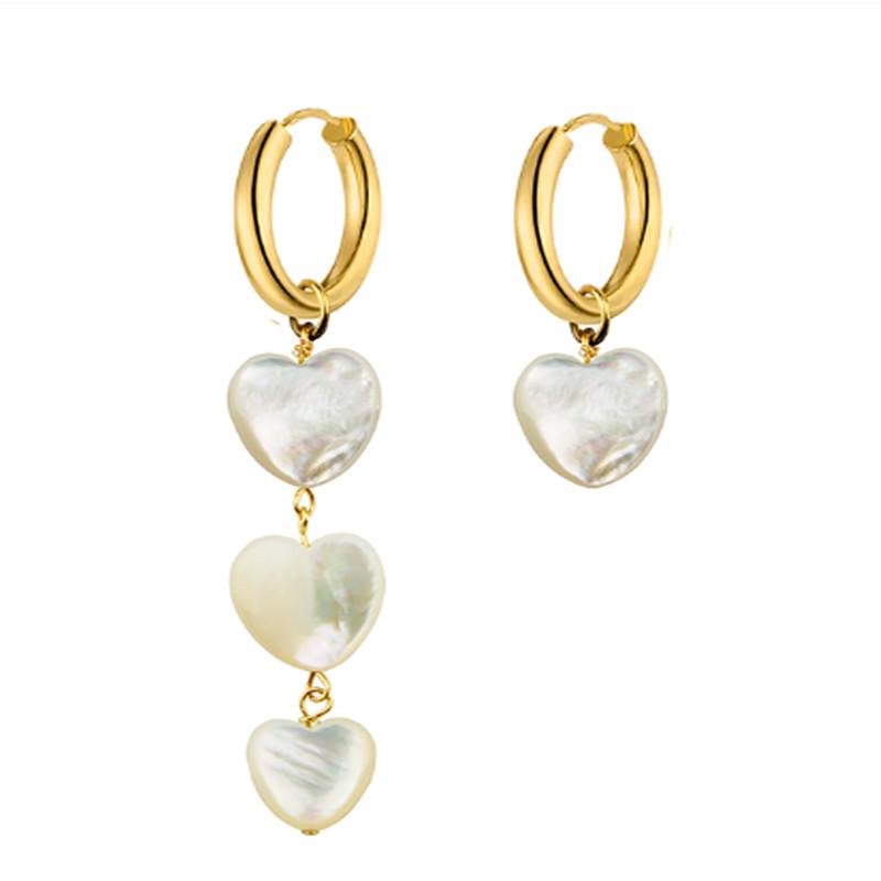 Bohemian shell heart earrings stainless steel women's glamour jewelry Baroque fashion jewelry 2020 new wholesale earrings
Bohemian shell heart earrings stainless steel women's glamour jewelry Baroque fashion jewelry 2020 new wholesale earrings