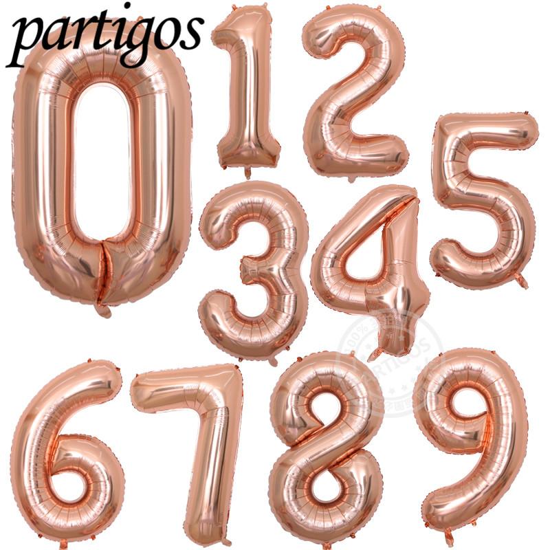 40inch Rose Gold Silver Number Foil Balloons Digital 0-9 Balloon Birthday Party Decor Number Helium Classic toys Supplies ball
40inch Rose Gold Silver Number Foil Balloons Digital 0-9 Balloon Birthday Party Decor Number Helium Classic toys Supplies ball
