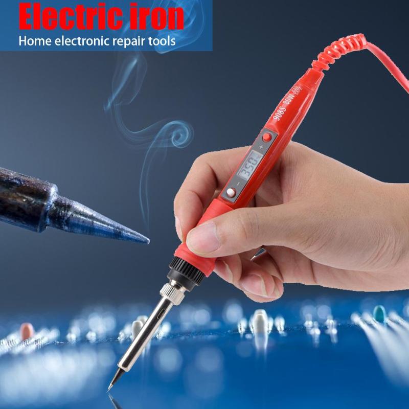 1pcs Adjustable Digital Temperature Adjustable Electric Soldering Iron Weld Tin Welding Pen Welding Solder Rework Station Heat
1pcs Adjustable Digital Temperature Adjustable Electric Soldering Iron Weld Tin Welding Pen Welding Solder Rework Station Heat