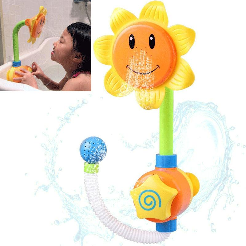 Children Sunflower Baby Bath Toys Water Shower Spray Bathing Tub Fountain Toy Gifts Shower Bathroom Products
Children Sunflower Baby Bath Toys Water Shower Spray Bathing Tub Fountain Toy Gifts Shower Bathroom Products