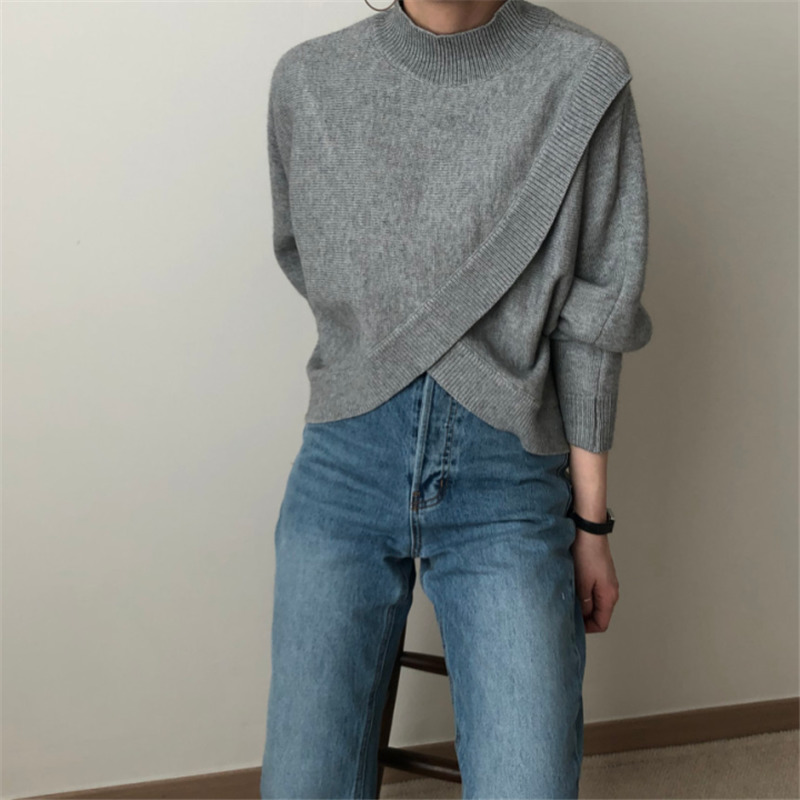 2021 New Design Niche Women's Blouses Fashion Half Turtleneck Loose Mesh Sweater Solid Sleeve Long Knitted Upper Garments 9U4C, Games
2021 New Design Niche Women's Blouses Fashion Half Turtleneck Loose Mesh Sweater Solid Sleeve Long Knitted Upper Garments 9U4C, Games