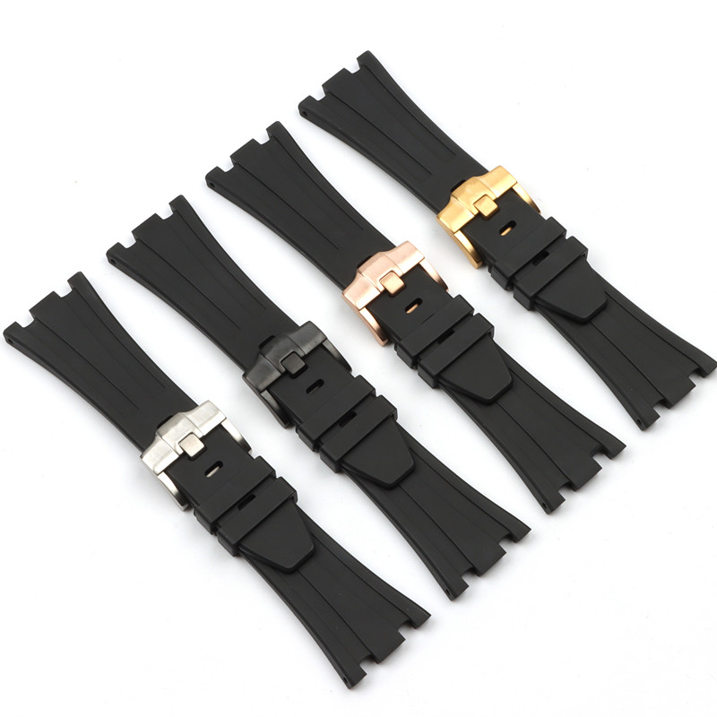 28mm Rubber Watch Strap Nature Watch Band Black Belt for Fit AP ROYAL OAK OFFSHORE Watch Strap, Black;brown
28mm Rubber Watch Strap Nature Watch Band Black Belt for Fit AP ROYAL OAK OFFSHORE Watch Strap, Black;brown