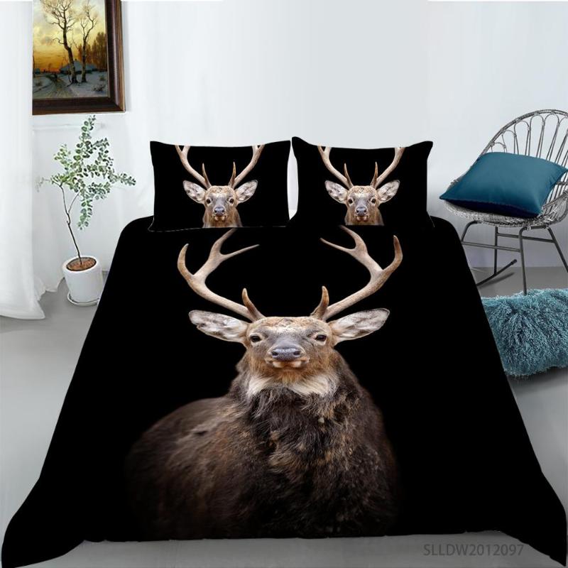 Landscape Deer 3D printing Duvet cover Pillowcase Soft Bedding set Single Double Queen King Duvet cover set
Landscape Deer 3D printing Duvet cover Pillowcase Soft Bedding set Single Double Queen King Duvet cover set