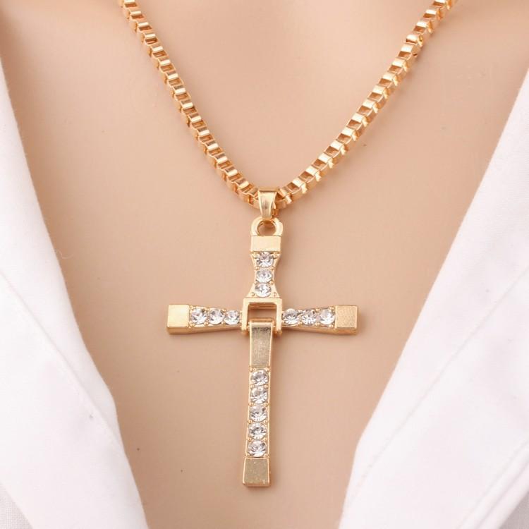 Simple Fashion Cross Chain Necklace For Women Men Luxury Ladies Gold Jewelry Pendant Necklaces Crucifix Christian Ornament Gifts
Simple Fashion Cross Chain Necklace For Women Men Luxury Ladies Gold Jewelry Pendant Necklaces Crucifix Christian Ornament Gifts