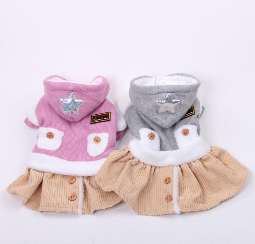 New Princess Pet Dress Flannel Skirt Star Design Dog Cat Hoodie Outfit Autumn/Winter Clothes Apparel, Gray
New Princess Pet Dress Flannel Skirt Star Design Dog Cat Hoodie Outfit Autumn/Winter Clothes Apparel, Gray