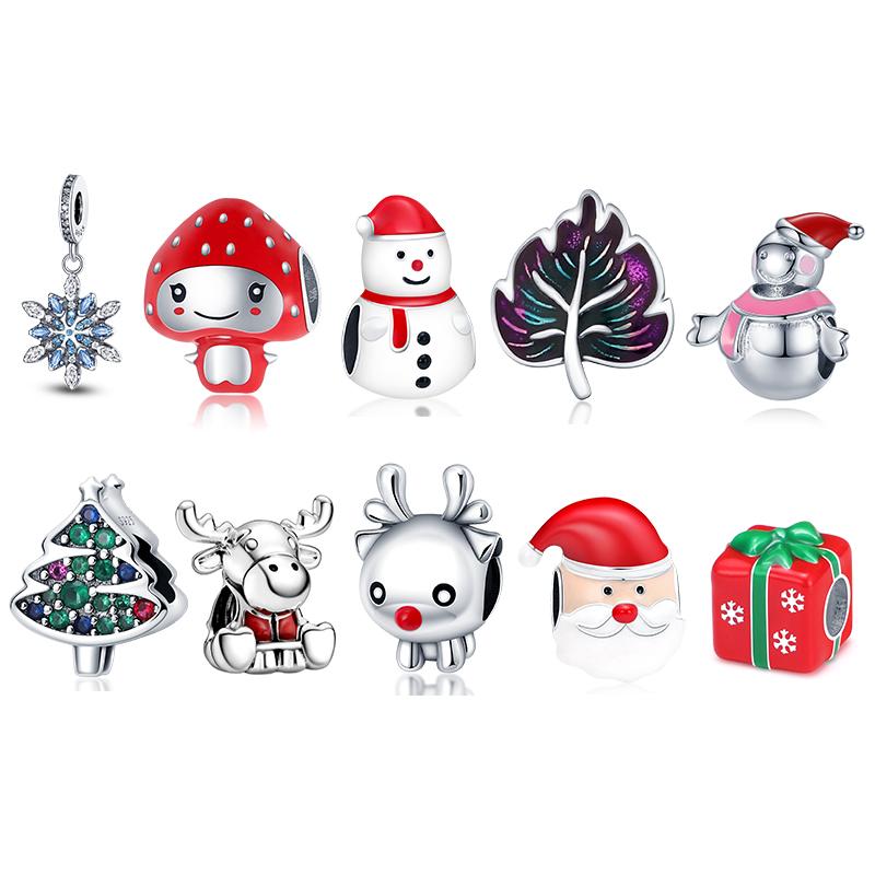 Other 925 Silver Christmas Series Charms Beads Fits Original Bracelet Sterling Pendant Women Jewelry 
Other 925 Silver Christmas Series Charms Beads Fits Original Bracelet Sterling Pendant Women Jewelry