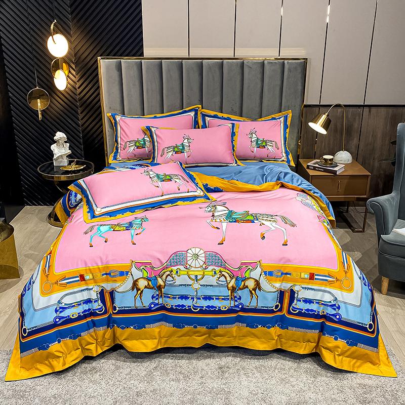 European Style Horses 60S Cotton Digital Printing Duvet Cover Bed Linen Fitted Sheet Pillowcases Bedclothes King Queen 4PCS
European Style Horses 60S Cotton Digital Printing Duvet Cover Bed Linen Fitted Sheet Pillowcases Bedclothes King Queen 4PCS