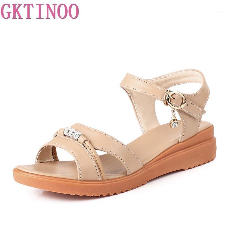 GKTINOO Women Sandals Leather Casual Women Shoes Fashion Mother Shoes Fla't Sandals Ladies Summer Big Size 35-431, 218 beige
GKTINOO Women Sandals Leather Casual Women Shoes Fashion Mother Shoes Fla't Sandals Ladies Summer Big Size 35-431, 218 beige