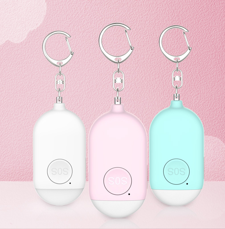 130DB IP44 waterproof Loud SOS alert panic button with Led light Personal Alarm keychain self defense
130DB IP44 waterproof Loud SOS alert panic button with Led light Personal Alarm keychain self defense