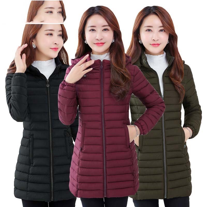 Zogaa Winter women hot parkas with hood long thin fitting casual outwear light cotton parka lady jacket plus size R2T4, Black
Zogaa Winter women hot parkas with hood long thin fitting casual outwear light cotton parka lady jacket plus size R2T4, Black
