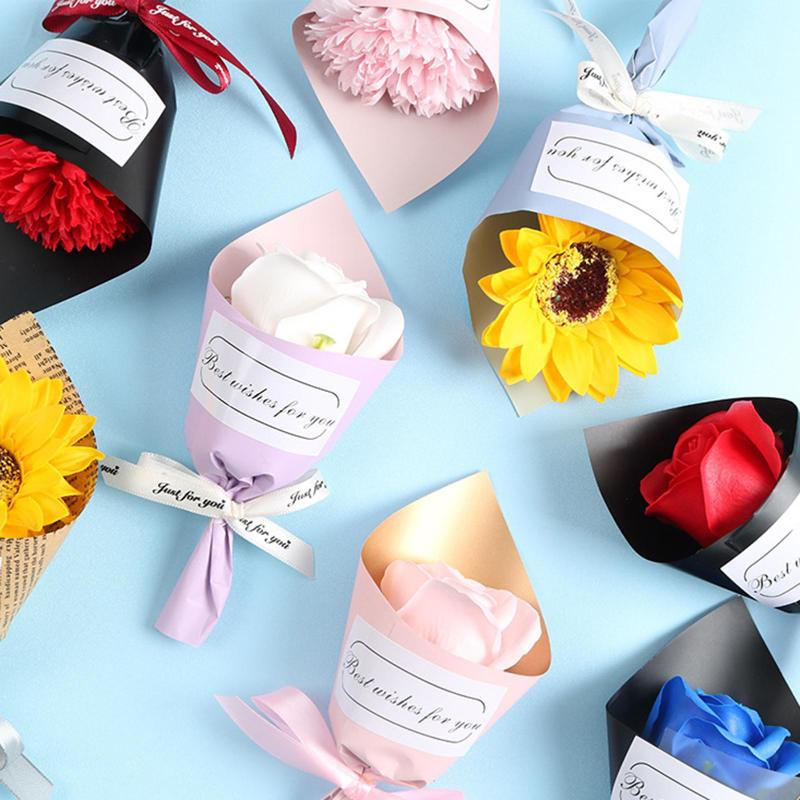 1 Bouquet Creative Mini Handmade Artificial Soap Flower Gift For Wedding Valentines Day Mother Day Gift Party Props Home Decor
1 Bouquet Creative Mini Handmade Artificial Soap Flower Gift For Wedding Valentines Day Mother Day Gift Party Props Home Decor