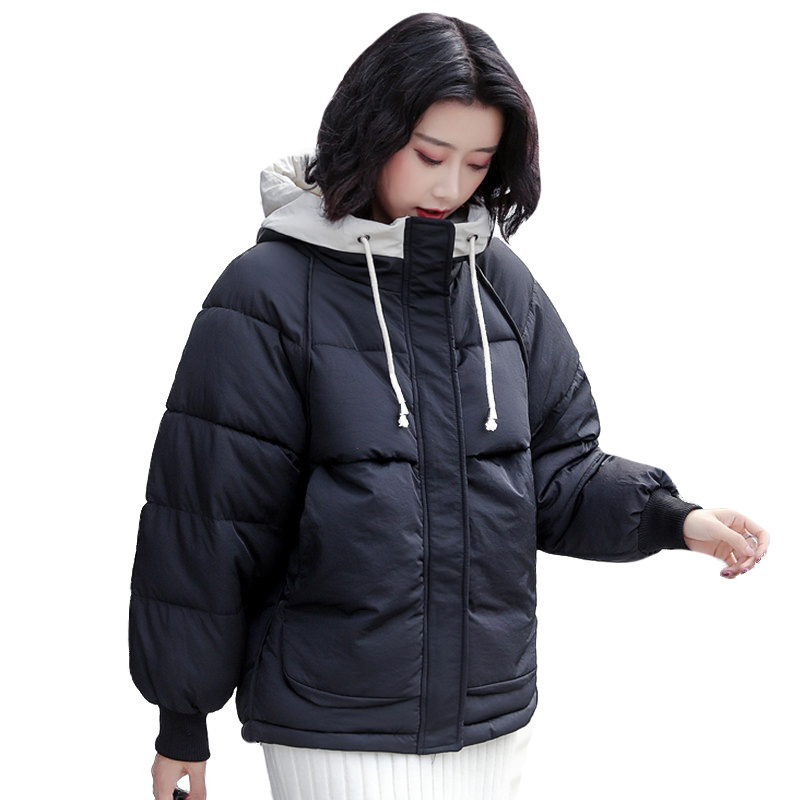 Winter Jacket Women High Quality Hooded Warm Thicken Padded Female Outwear Coat Short Parka Mujer Invierno 201029