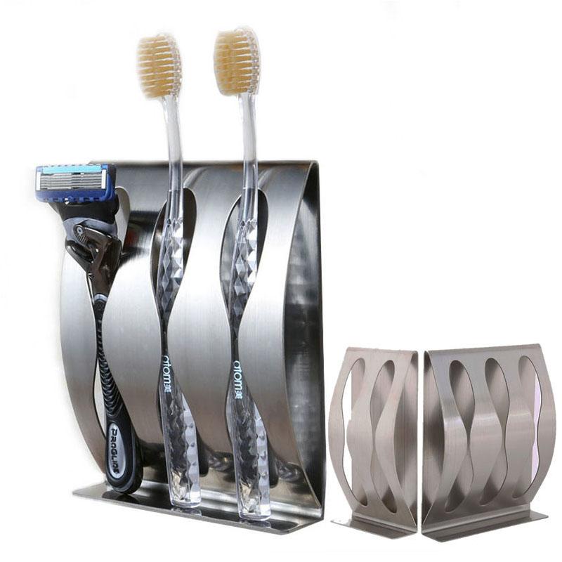 1PC Stainless Steel Three Position Two Position Self-Adhesive Toothbrush Holder Bathroom Accessories in family
1PC Stainless Steel Three Position Two Position Self-Adhesive Toothbrush Holder Bathroom Accessories in family
