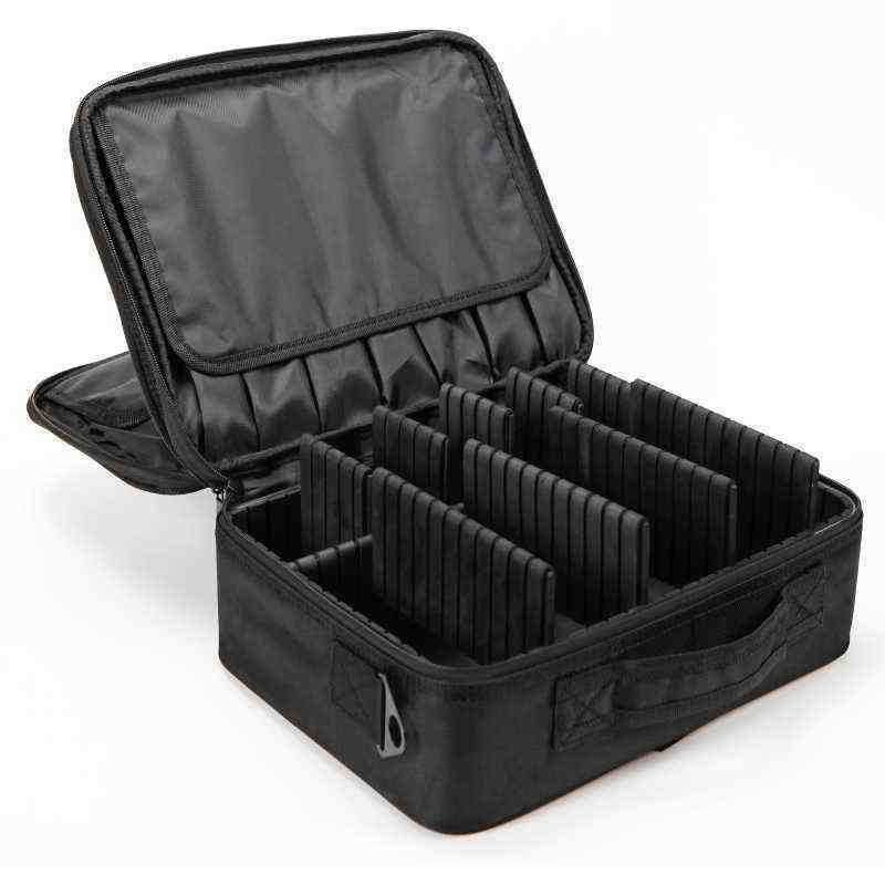 Make Portable Cosmetics Bag Female Up Organizer Box Ladies Nail Tool Suitcase Storage Beautician Makeup Professional Case 202211