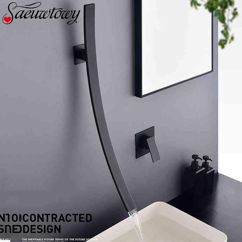 Luxury 70cm Wall-Mounted Water Spray Waterfall Basin Faucet Single Bathroom Faucet Basin Tap Concealed Sink Mixer
Luxury 70cm Wall-Mounted Water Spray Waterfall Basin Faucet Single Bathroom Faucet Basin Tap Concealed Sink Mixer