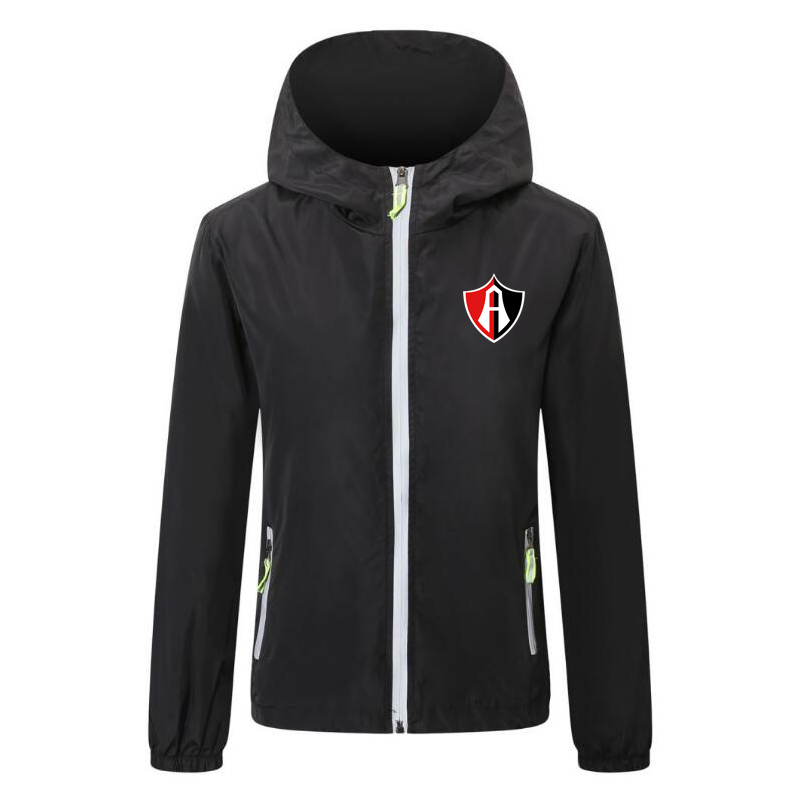 Club Atlas soccer Windbreaker Jackets Unisex Solid Color Windbreaker Zipper Hooded Jacket Luminous Coat sports Casual Hip Hop Men's Jackets, Black;brown
Club Atlas soccer Windbreaker Jackets Unisex Solid Color Windbreaker Zipper Hooded Jacket Luminous Coat sports Casual Hip Hop Men's Jackets, Black;brown