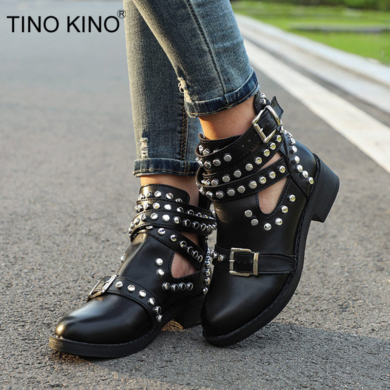 2021 New Women Rivet Ankle Boots Buckle Strap Gladiator Ladies Punk Motorcycle Short Boot Womens Shoes Chunky Heels Tr62, Black
2021 New Women Rivet Ankle Boots Buckle Strap Gladiator Ladies Punk Motorcycle Short Boot Womens Shoes Chunky Heels Tr62, Black