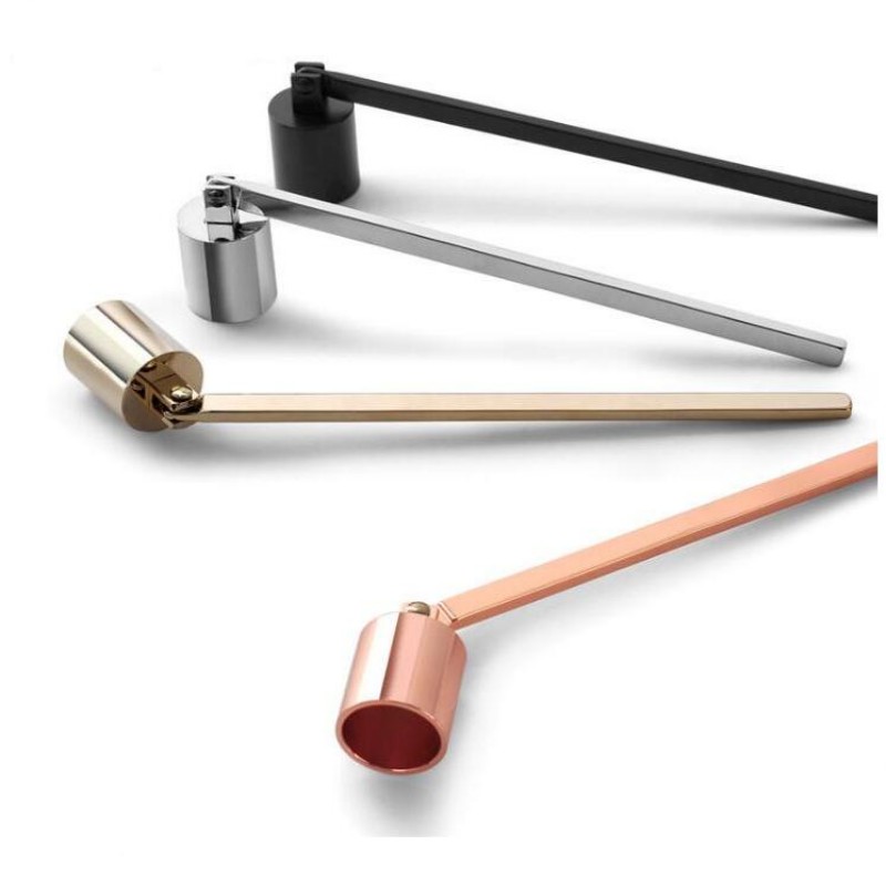 1pc Stainless Steel Candle Flame Snuffer Wick Trimmer Tool Multi Colour gold silver Put Out Fire On Bell Easy To Use Wholesale
1pc Stainless Steel Candle Flame Snuffer Wick Trimmer Tool Multi Colour gold silver Put Out Fire On Bell Easy To Use Wholesale