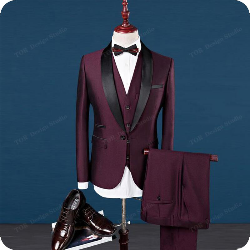 Burgundy Wine Red Men Suits Wedding Suits For Men Custom Made Tuxedos Formal Slim Fit Groom Best Man Costume Blazer Masculino, Same as image
Burgundy Wine Red Men Suits Wedding Suits For Men Custom Made Tuxedos Formal Slim Fit Groom Best Man Costume Blazer Masculino, Same as image
