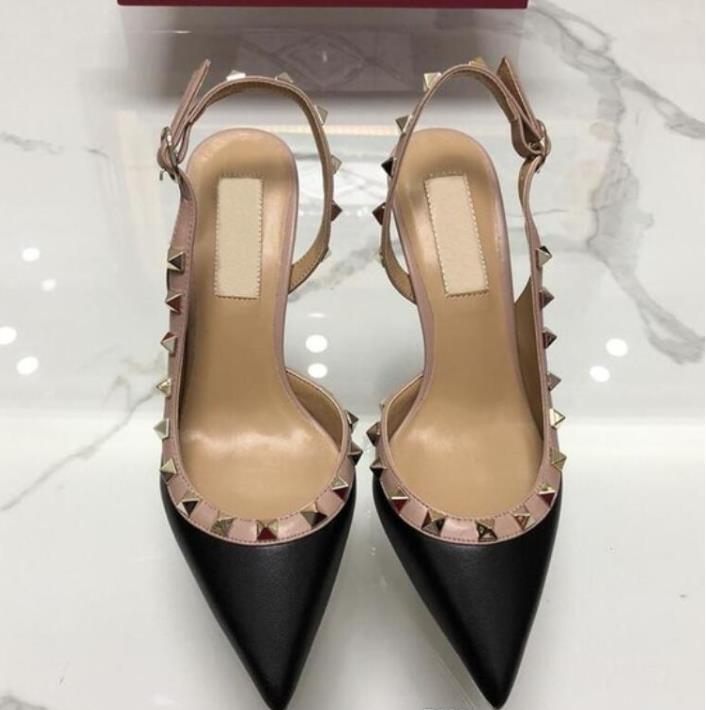 2020 fashion women pumps Casual Designer Gold matt leather studded spikes slingback high heels saPlatform Pumps Wedding Shoes Black
2020 fashion women pumps Casual Designer Gold matt leather studded spikes slingback high heels saPlatform Pumps Wedding Shoes Black