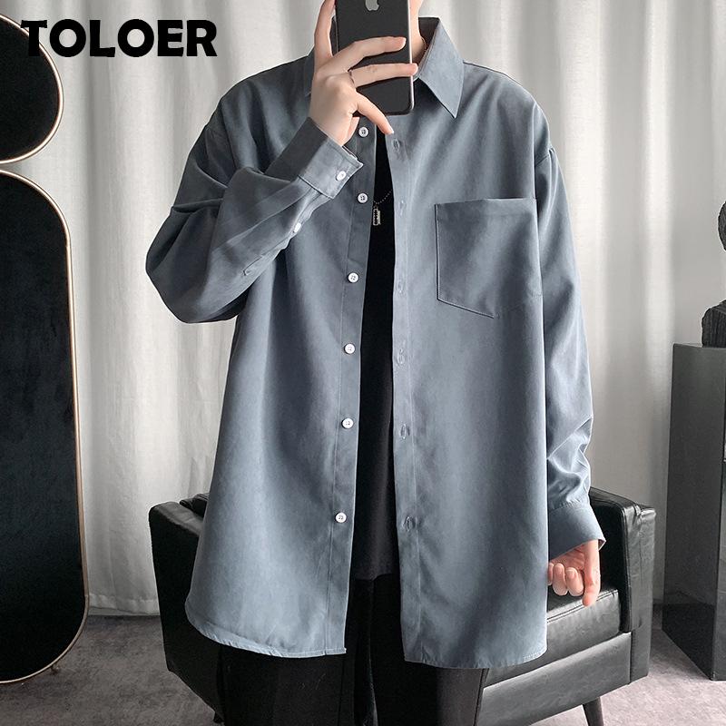 White Shirts Men Autumn New Korean Fashion 100% Cotton Long Sleeved Casual Mens Black Shirt Chest Pockets Male Dress Shirts 5XL, Tol005green
White Shirts Men Autumn New Korean Fashion 100% Cotton Long Sleeved Casual Mens Black Shirt Chest Pockets Male Dress Shirts 5XL, Tol005green