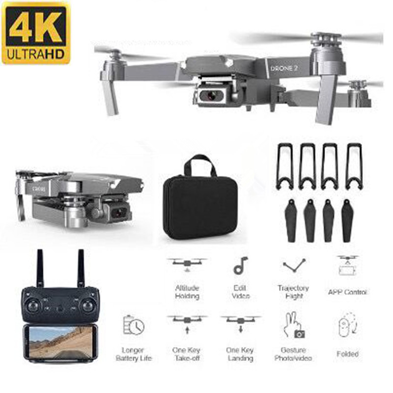 Profession 4K WIFI FPV Mini Drone With Wide Angle HD Camera Hight Hold Mode RC Quadcopter Helicopter Kid Toy 201105, Black
Profession 4K WIFI FPV Mini Drone With Wide Angle HD Camera Hight Hold Mode RC Quadcopter Helicopter Kid Toy 201105, Black