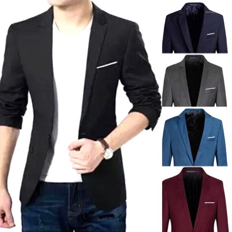 2020 New Korean Men Blazer Casual Slim Fit Office Suit Autumn Winter Jacket Coat Blazer Men's Business Blazers BB50XZ1, Black
2020 New Korean Men Blazer Casual Slim Fit Office Suit Autumn Winter Jacket Coat Blazer Men's Business Blazers BB50XZ1, Black