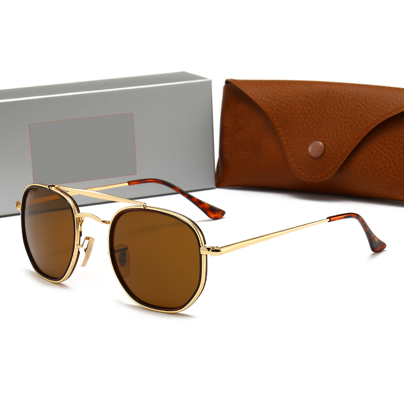 Womens fashion designer Mens Sunglasses Octagonal Flat Metal Sun glass ray lenses with leather case for Christmas Fashion Gift, White;black
Womens fashion designer Mens Sunglasses Octagonal Flat Metal Sun glass ray lenses with leather case for Christmas Fashion Gift, White;black