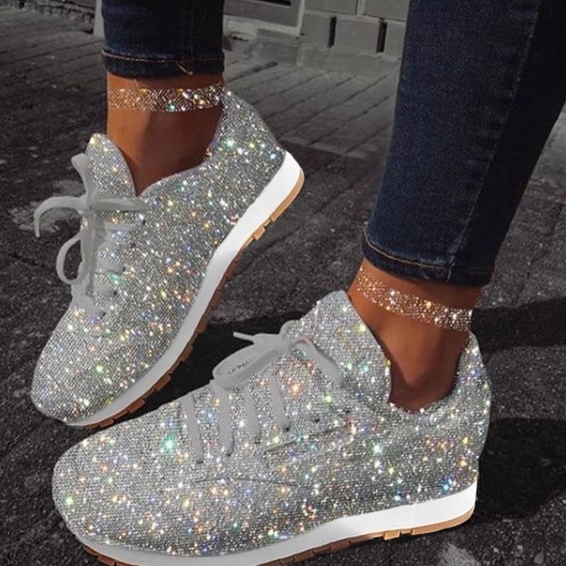 2021 New Mesh Sneakers Women Flat Bling Autumn Vulcanized Shoes Lace Up Ladies Comfort Casual Plus Size Fashion Fhv5, Pink
2021 New Mesh Sneakers Women Flat Bling Autumn Vulcanized Shoes Lace Up Ladies Comfort Casual Plus Size Fashion Fhv5, Pink
