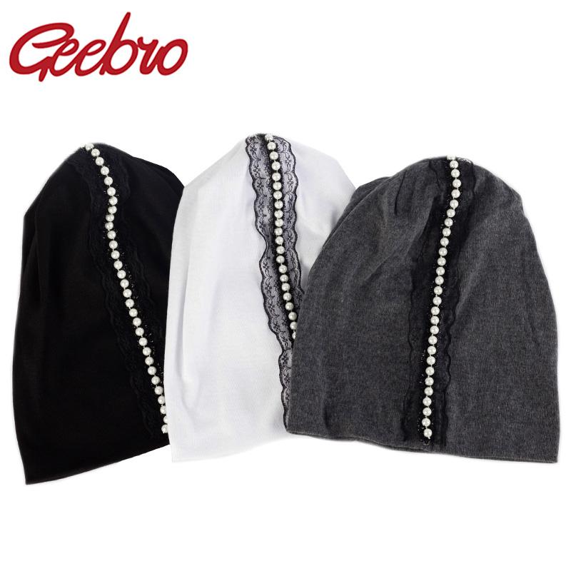 Beanie/Skull Caps Geebro Women Pearl Ribbon Slouch Beanies Hats Spring Autumn Cotton 2021 Ladies Girls Oversize Baggy And, Black
Beanie/Skull Caps Geebro Women Pearl Ribbon Slouch Beanies Hats Spring Autumn Cotton 2021 Ladies Girls Oversize Baggy And, Black